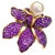 Bochic "Orient" Vintage Amethyst & White South Sea Pearl Ring  18K Gold over Si For Sale - Image 15 of 18