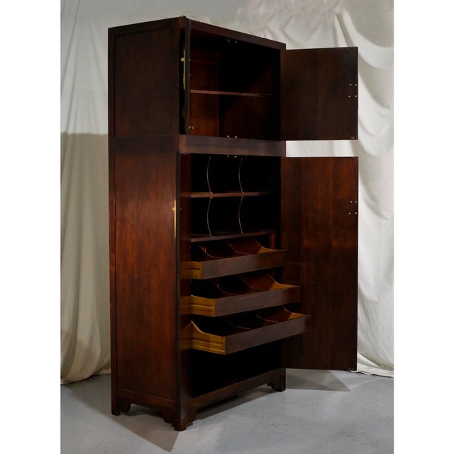 1970s Chinoiserie Armoire by Baker Furniture Chairish