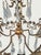 Early 20th Century French Rococo Style 5-Light Cast Bronze & Pendeloque Crystal Cage Chandelier For Sale In West Palm - Image 6 of 14