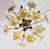 Vintage Murano Ceiling Light Orange Iridescent Flowers, 1960s For Sale - Image 13 of 13