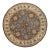 Oriental Hand Knotted Round Rug 9' x 9'1" #17102 For Sale