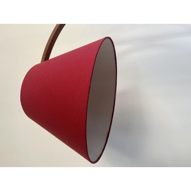 Red Floor Lamp from Domus, 1960s For Sale - Image 8 of 13