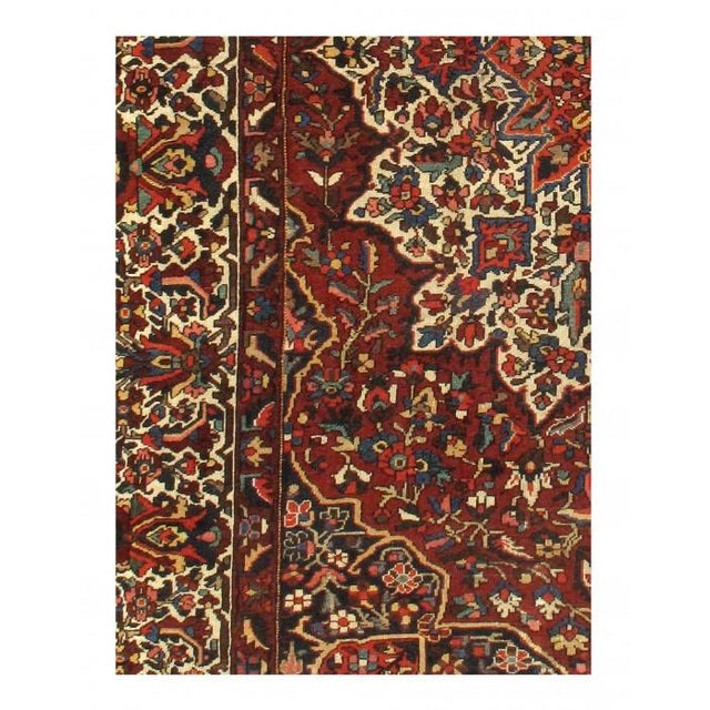 Bakhtiari oriental rugs woven before 1950 were examples of tribal rugs, which are traditionally smaller rugs, with wool...