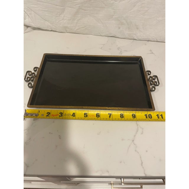 Delightful Hollywood Regency Kyes of Pasadena tray. Discovered at a the Paris Flea Market