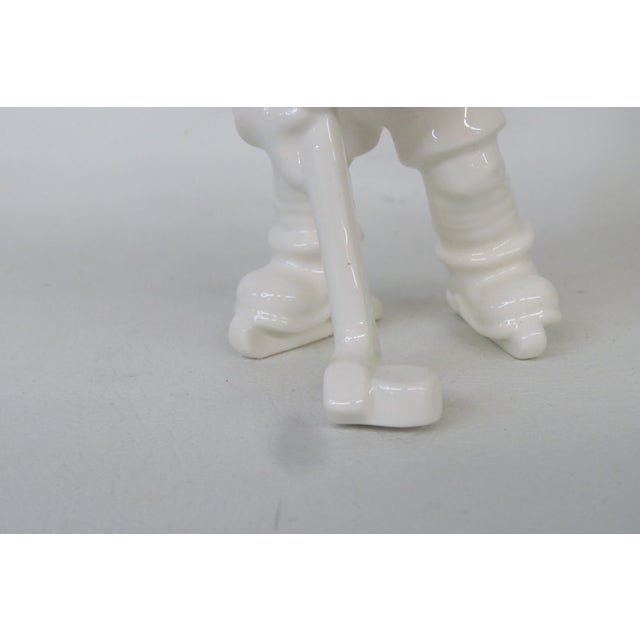 Goebel Hummel Ice Hockey Player 2143a White Glaze Porcelain Figurine 4702b For Sale In Miami - Image 6 of 10