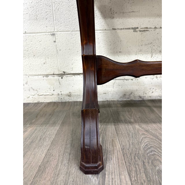 Vintage Tudor or Spanish Revival Style Sofa Table Console Table Hall Table For Sale In Kansas City - Image 6 of 14