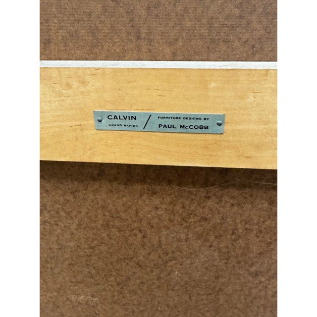 Mid-Century Modern Extra Large Vintage 48" MCM Paul McCobb Brass Mirror For Sale - Image 3 of 6