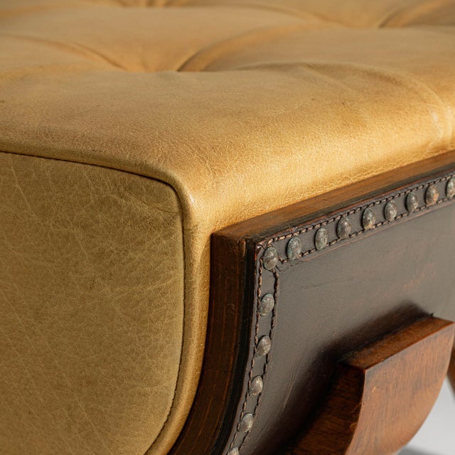 This exceptional pair of 1960s Italian ottomans embodies the bold craftsmanship and sculptural sensibility of midcentury...