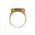 Antique Art Deco 18k & 14k Gold 0.70ct Old Diamond Three Stone Engagement Ring, Size 8 For Sale In Houston - Image 6 of 8