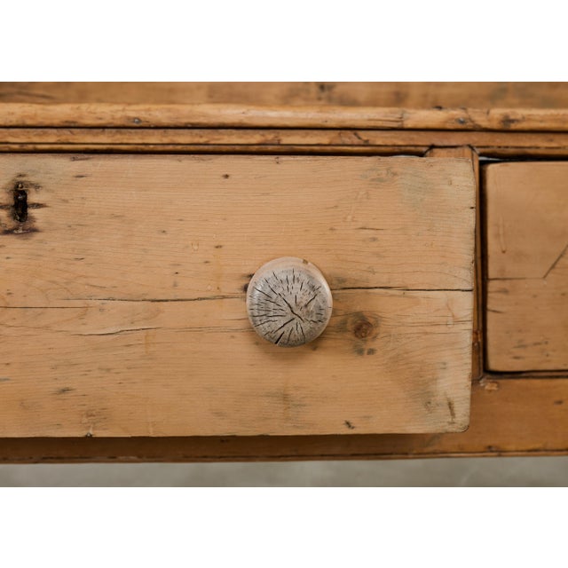 19th Century Country English Farmhouse Pine Kitchen Dresser For Sale - Image 13 of 18