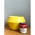 Yellow Vintage Yellow Geometric Ceramic Planter For Sale - Image 8 of 12