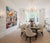This oversized oil and mixed media painting on canvas by Susan Foley is named "Birdsong" and was inspired by the artist's...