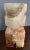 Mid-Century Boho Carved Onyx Stone Bookends For Sale - Image 4 of 8