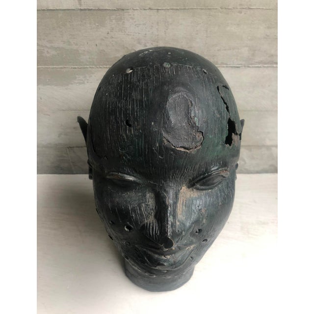 African Bronze Obe of the Ife, Nigeria For Sale - Image 10 of 12