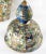 Green 19th Century Large Japanese Imari Style Covered Urn or Vase, Repaired For Sale - Image 8 of 13