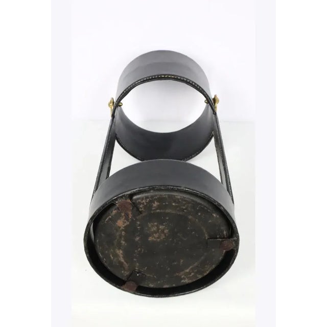 Vintage Umbrella Stand by Jacques Adnet, 1950 For Sale - Image 12 of 13