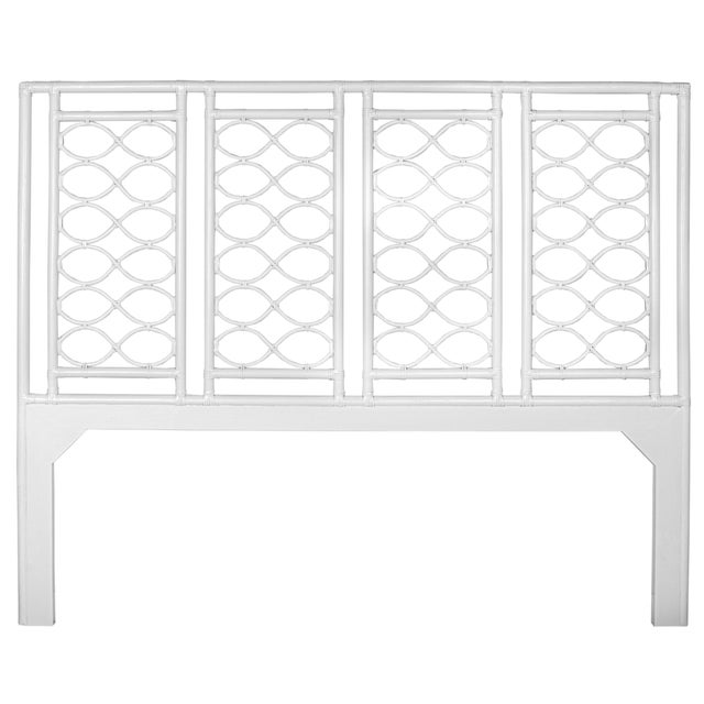 Coastal Infinity Platform Bed King, White For Sale - Image 3 of 4