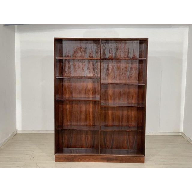 Wood Mid-Century Rosewood Bookcase Shelf For Sale - Image 7 of 7