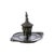 Bronze Candlestick with Egyptian Figures, 19th Century For Sale - Image 6 of 6