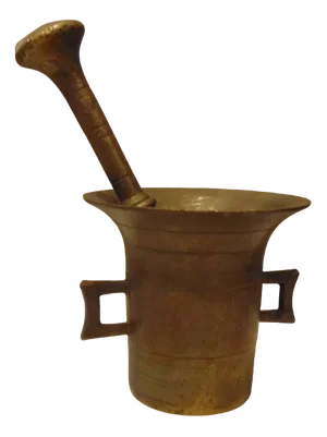 Pre-War Bronze Mortar, 1890s