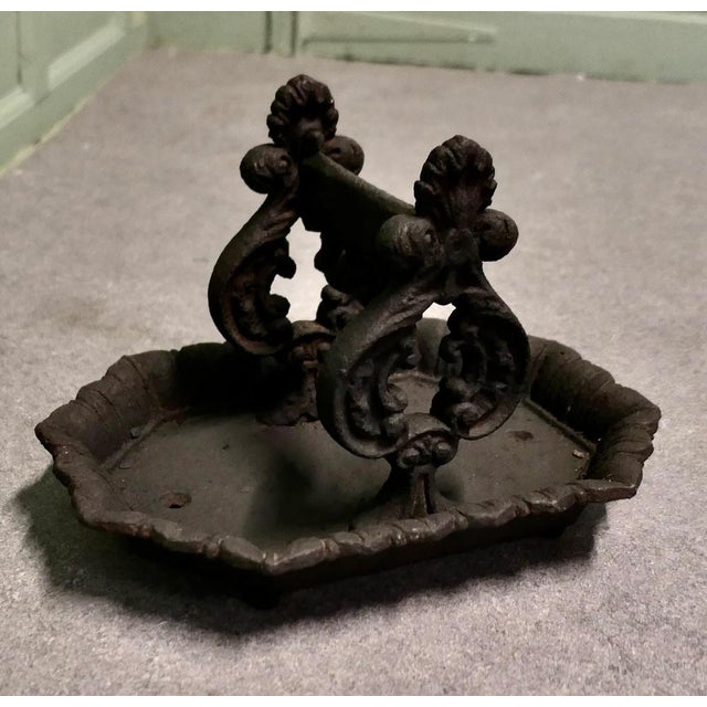 Victorian Cast Iron Boot Scraper by T Holcroft & Sons Ltd Wolverhampton This is an old piece, it is very heavy, the...