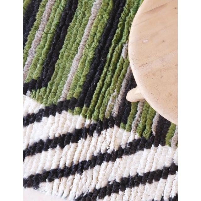 Modern Hallway Rug - 12.1 X 4.2 Ft For Sale - Image 4 of 8