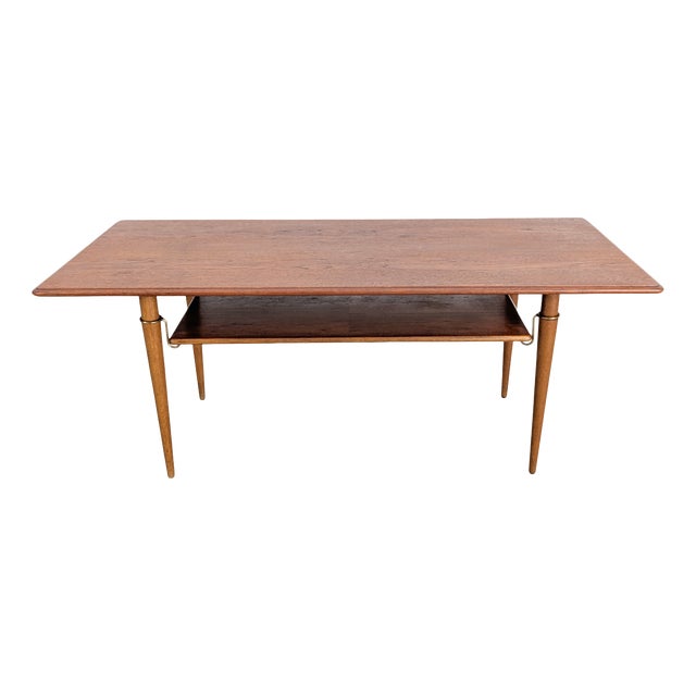 Mid-Century Modern Danish Coffee Table in Teak, 1960s For Sale