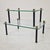 Metal French Modernist Glass and Brass Display Tables from P. Andrieux, 1930s, Set of 2 For Sale - Image 7 of 18