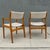 Brown Vintage Danish Modern Solid Teak Dining Chairs by D-Scan For Sale - Image 8 of 9