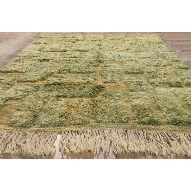 Contemporary Beni Mrirt Moroccan Rug, 06'06 X 09'10 For Sale - Image 9 of 10