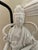 Ceramic Blanc De Chine Figural MCM Asian Lamp For Sale - Image 7 of 11