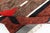 Mid-20th Century Vintage Swedish Red Rag Rug Size: 7.8" × 10.2" (233 × 309 cm). This bold vintage Swedish rag rug...