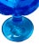 Vintage Smith Glass Moon and Stars Blue Water Goblets a Pair For Sale - Image 10 of 11