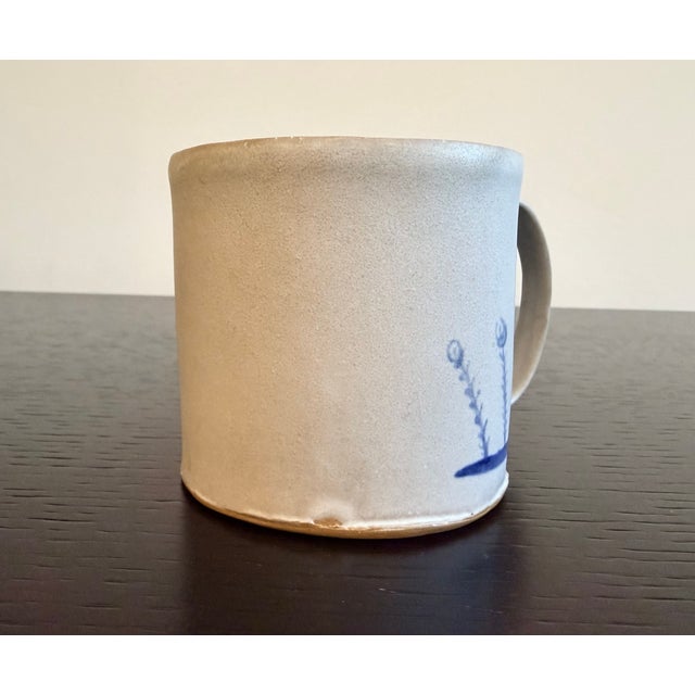 Early 21st Century BDDW Hand-Painted Ceramic Mugs by Tyler Hays - Set of 6 For Sale - Image 5 of 18