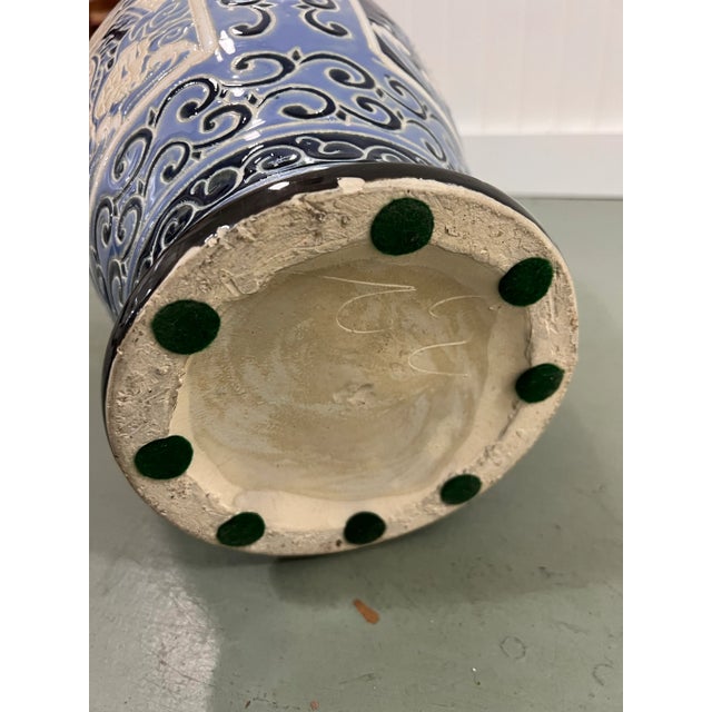 Vintage Chinoiserie Vase | Chairish