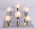 Large Flushmounts in Chrome and Perlmut by Motoko Ishii for Staff, 1970s, Set of 2 For Sale - Image 6 of 14
