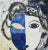 Wood Shadow Box Framed Original Oil Painting Female Portrait by Diane Grant / Natural Color Palette Tones For Sale - Image 7 of 11