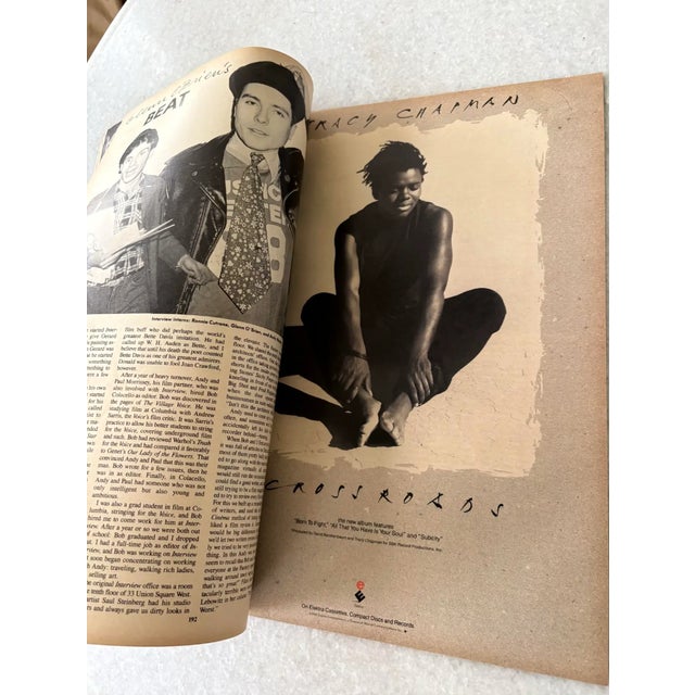 Wonderful piece of history vintage 1980s interview magazine with Ziggy Marley feature article and cover