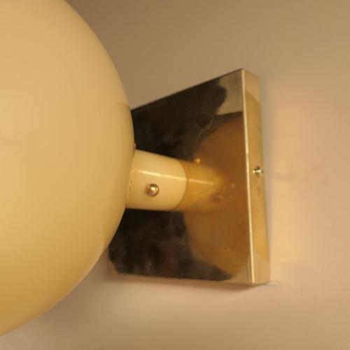 Glass Wall Sconces, Set of 2 For Sale - Image 6 of 13