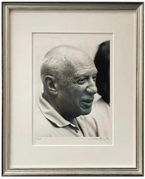 Lucien Clergue, Silver Gelatin Photograph Hand Signed Photo Pablo Picasso Arles Lucien Clergue, 1962