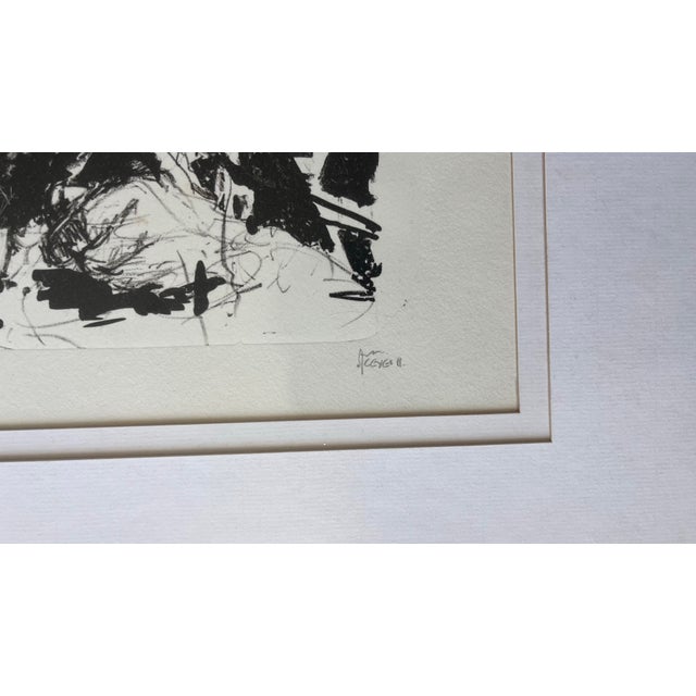 “No Vale" Limited Edition Numbered Signed Print, Matted & Framed. This frame is a vintage and holds a limited-edition...