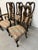 Chinoiserie Antique Chinoiserie Paint Decorated Dining Chairs - Set of 6 For Sale - Image 3 of 12