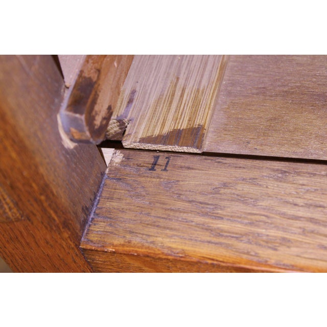 Wood Stickley Mission Collection Oak One-Drawer Nightstand For Sale - Image 7 of 12