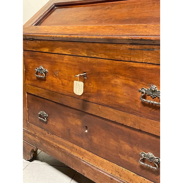 Antique 18th Century Italian Ribalta For Sale - Image 13 of 18