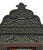 Antique Moorish Carved Folding Throne Chair With Textile Panel | Anglo-Indian Ottoman Revival For Sale - Image 4 of 8
