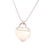 A rare Tiffany & Co. Please Return to Tiffany Heart Tag necklace crafted in sterling silver, featuring the iconic heart...