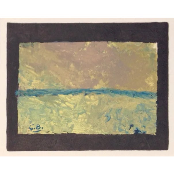 Artist: Georges Braque Country: France Title: Les Champs Medium: Lithograph signed in the plate Paper Size: 8 x 10 inch...