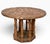 Plastic Brutalist Faux Gold Gilt Side Table With Textured Surface C. 1970's For Sale - Image 7 of 11
