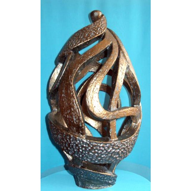 Hand Made Anatolia Ceramic Vase by Yasemin Yenigün Bakiri For Sale - Image 4 of 6