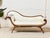 Vintage Antique Settee With Marble Side Table For Sale In Los Angeles - Image 6 of 12